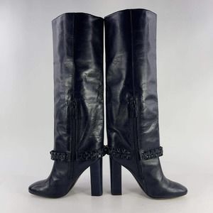 Tory Burch Black Heeled Boots